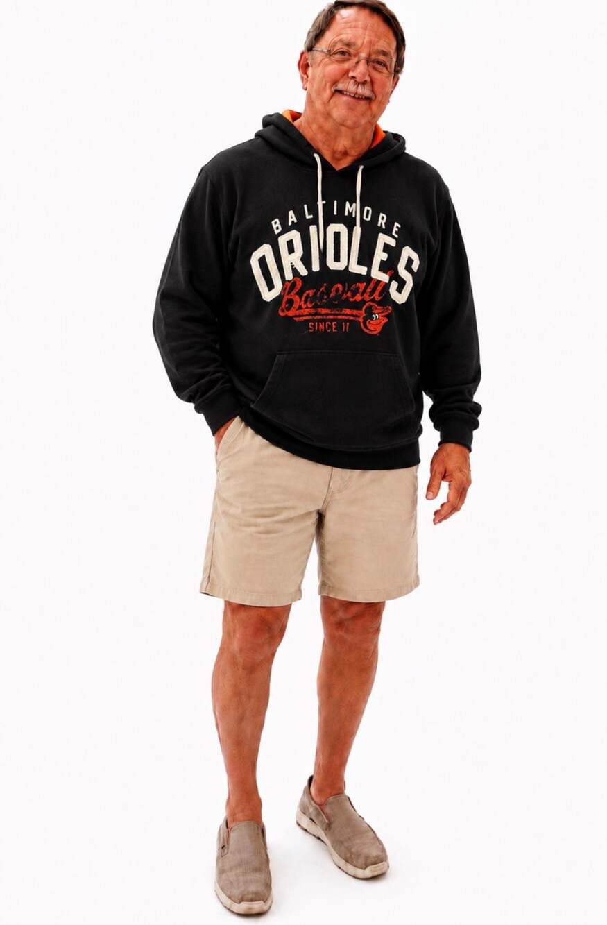 Baltimore Orioles 'Since 64' Pullover Hoodie - Black, 2XL/2TG